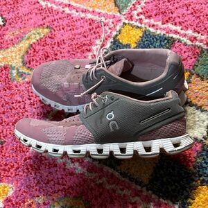 On Running Women's Athletic Shoes in Plum